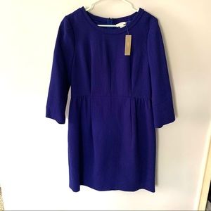 Jcrew Blue Teddie Dress